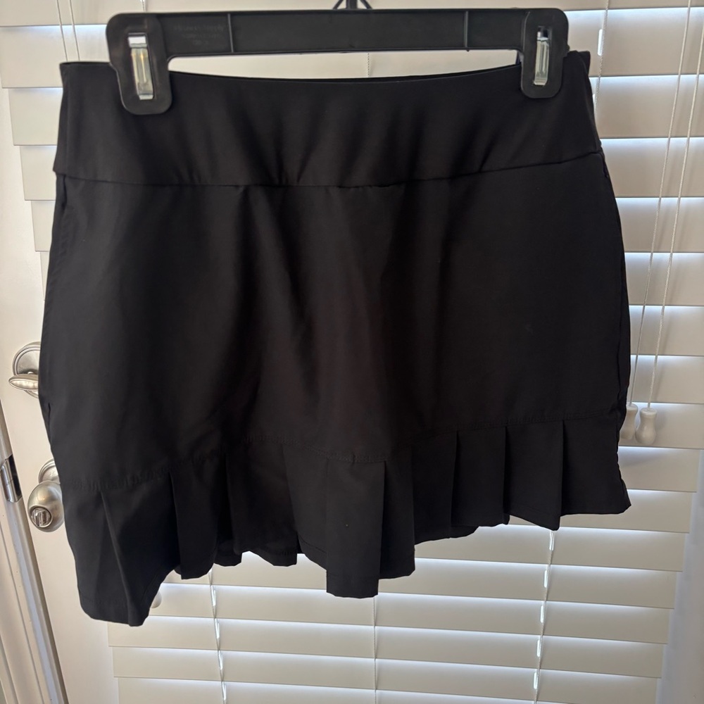 Tee Time Black Golf Skort Size Small